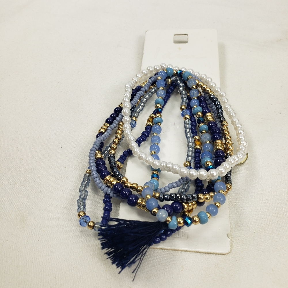 I am elastic Boho Bracelets NWT